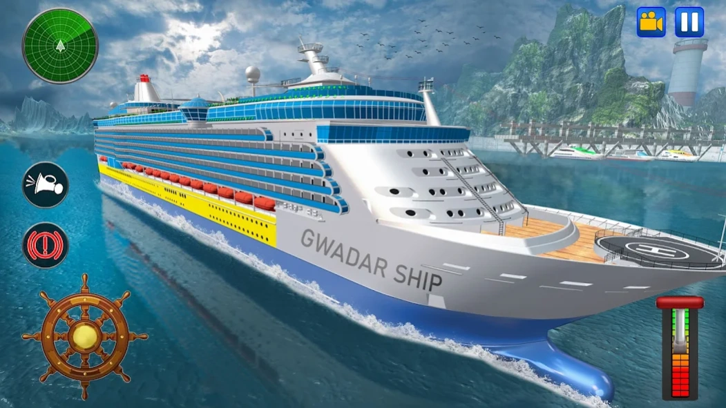 Real Cruise Ship Driving Simul 4.4 Screenshot