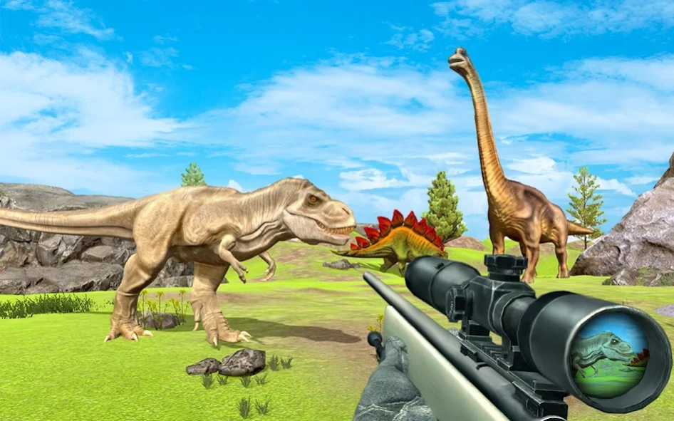 Dinosaur Hunter King  Screenshot