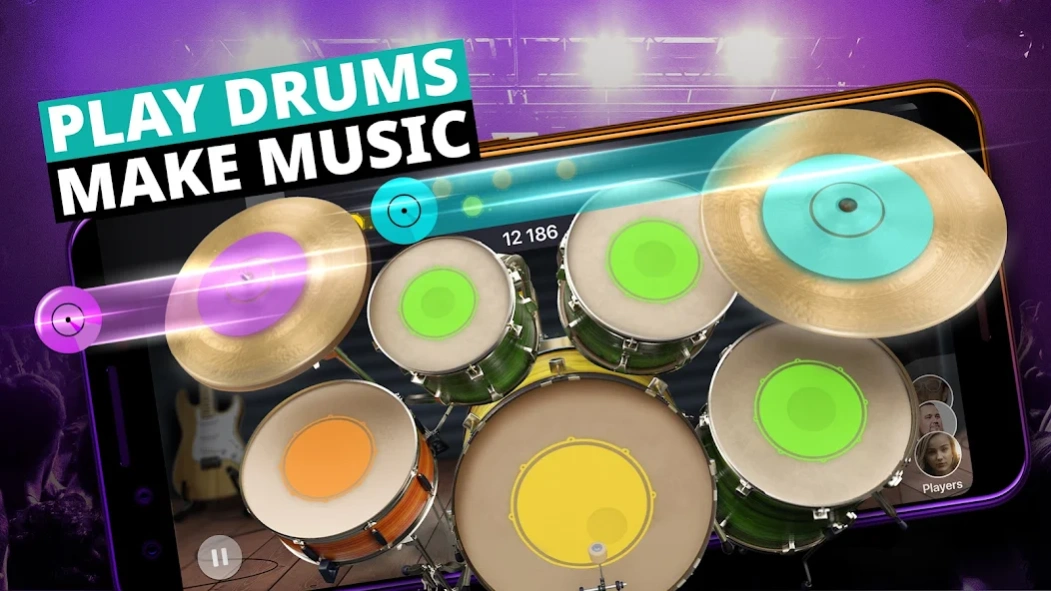 Drum Kit Music Games Simulator 3.45.3 Screenshot