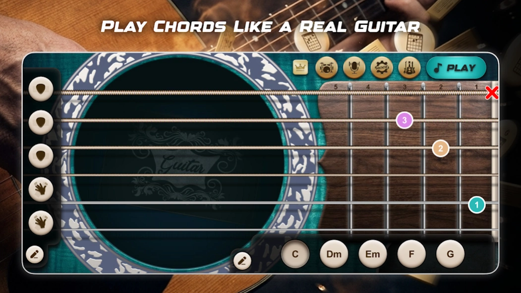 Real Guitar - Tabs and chords! 2.1.6 Screenshot