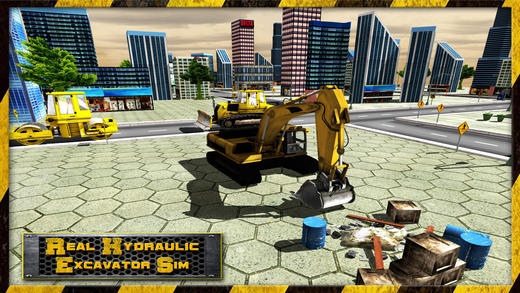 Real Hydraulic Excavator Simulator - Real Crane Operator & Sand Excavator Game 1.0 Screenshot