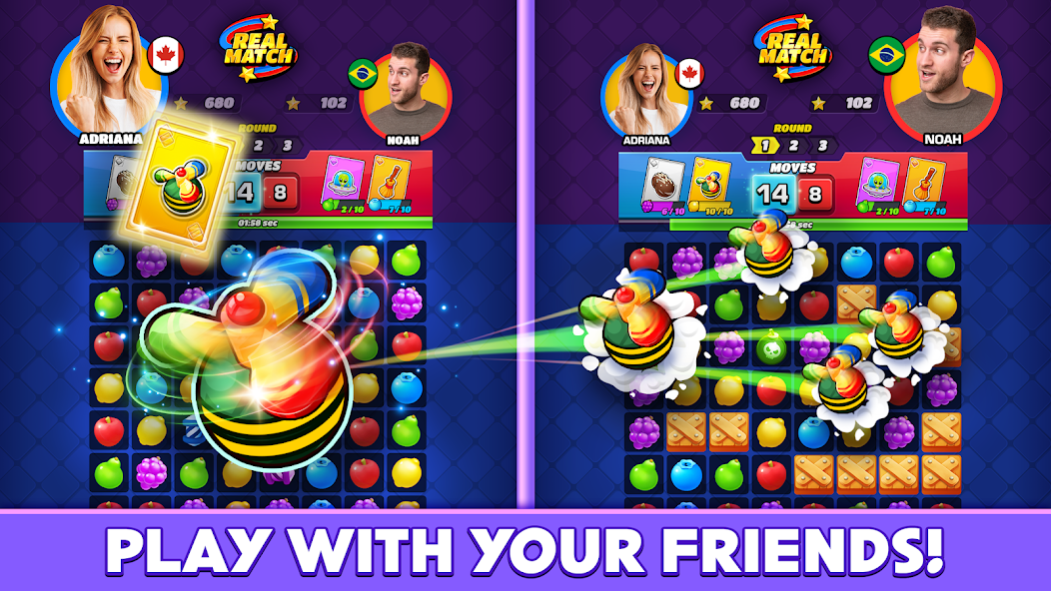 Real Match - Play Fun Match 3 1.0.19 Screenshot