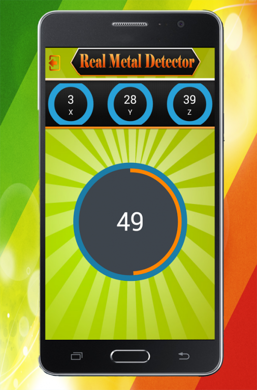Real Metal Gold Detector 1.1 Screenshot