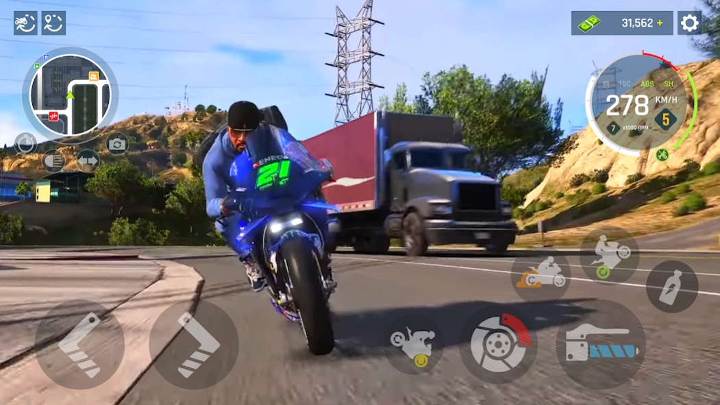 Real Moto 3D Driving Game 1.4.0 Screenshot
