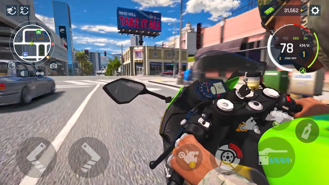 Real Moto 3D Driving Game 1.4.0 Screenshot