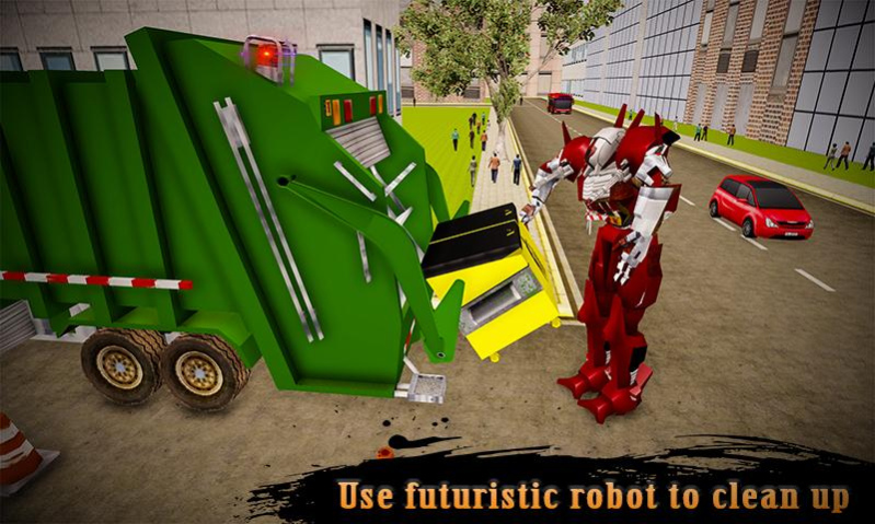 Real Robot Transform Garbage 1.0.6 Screenshot