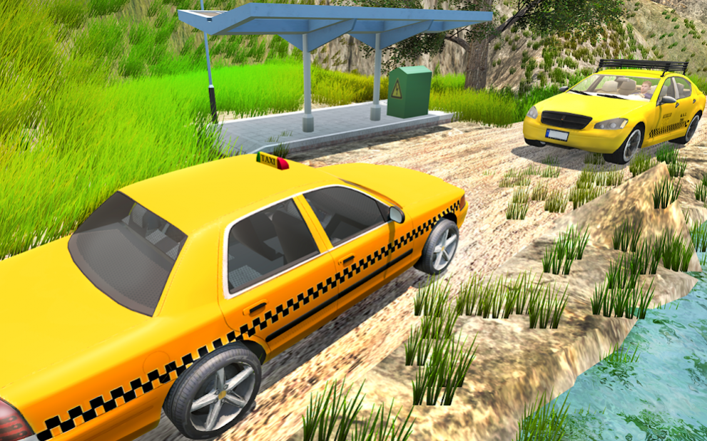 Real Taxi Driving Simulator: Taxi Car Game 2021 1.0 Screenshot