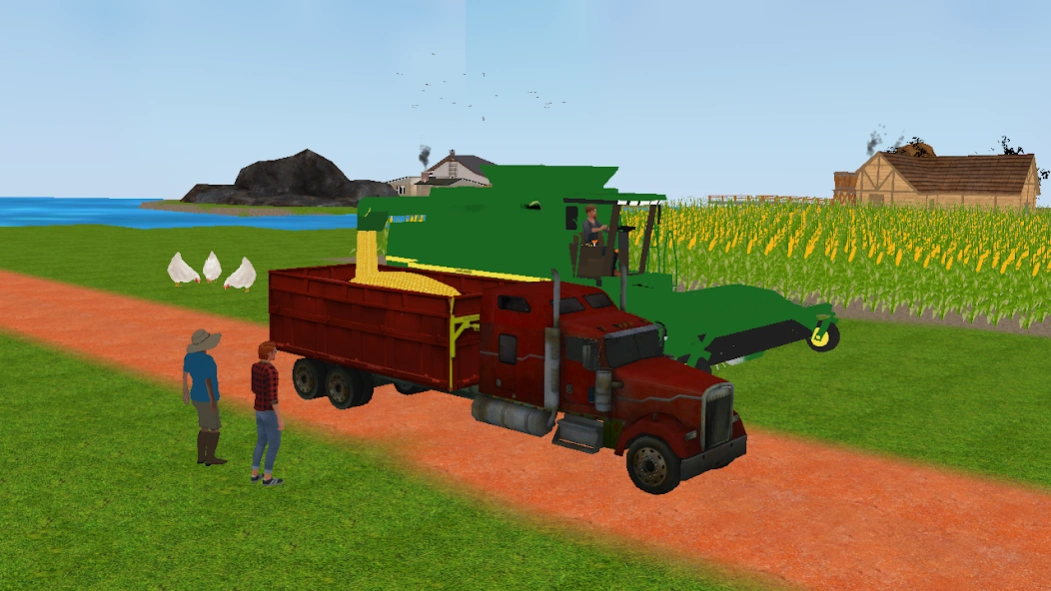 Big Tractor Farming Simulator 1.2 Screenshot