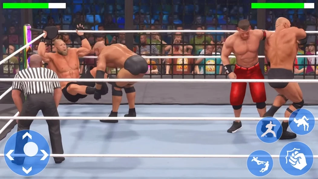 Real Wrestling Fighting Games  Screenshot