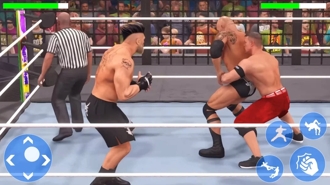 Real Wrestling Fighting Games  Screenshot