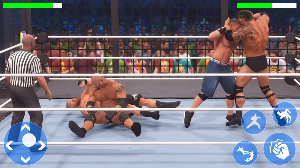 Real Wrestling Fighting Games  Screenshot