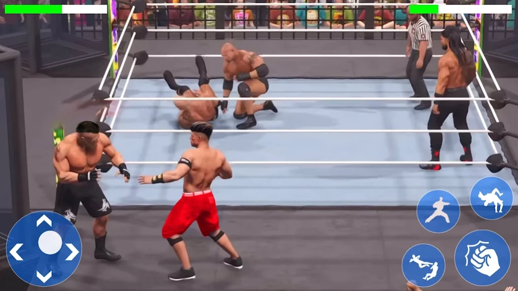 Real Wrestling Fighting Games  Screenshot