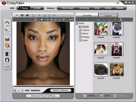Reallusion CrazyTalk Live Edition 4.6 Screenshot