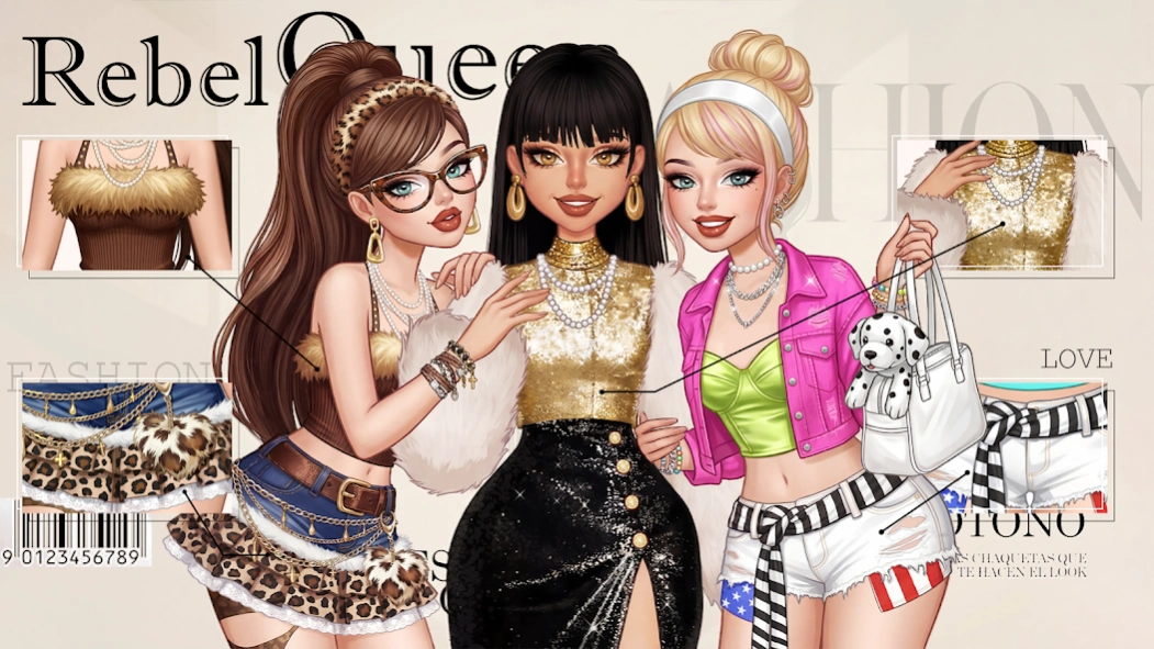 Rebel Glam: Dress Up Games 1.2.7 Screenshot