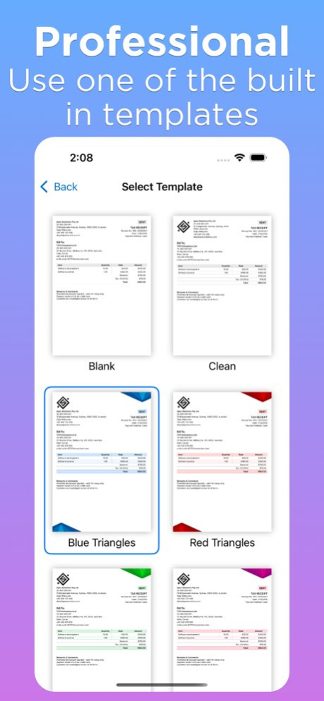 Receipt Maker Generator  Screenshot