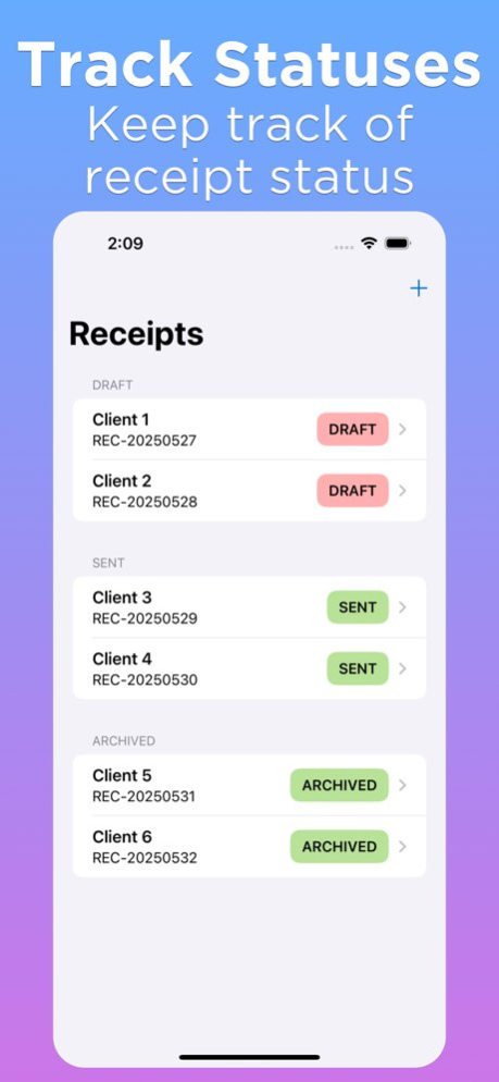 Receipt Maker Generator  Screenshot