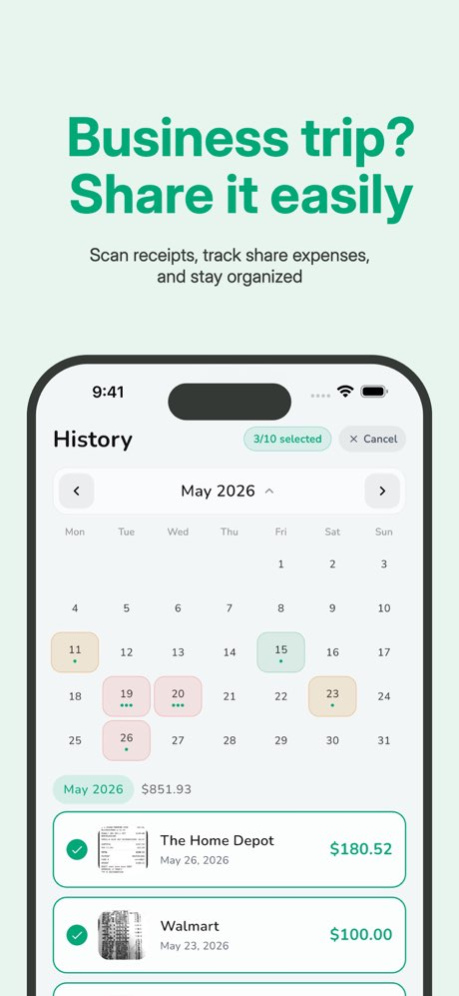 ReceiptNow: Smart Scanner 1.2.1 Screenshot