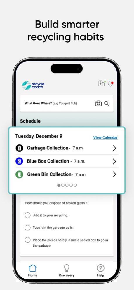 Recycle Coach 2026.08.26 Screenshot