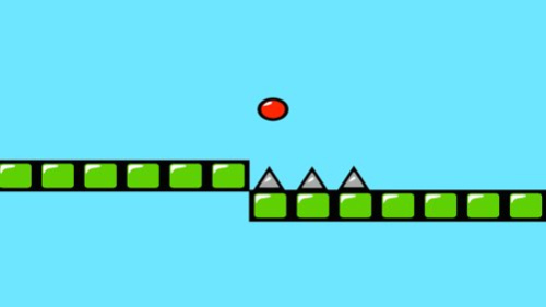 Red Bouncing Ball Spikes Free 1.8 Screenshot