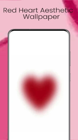 Red Heart Aesthetic Wallpaper 1.0.2 Screenshot