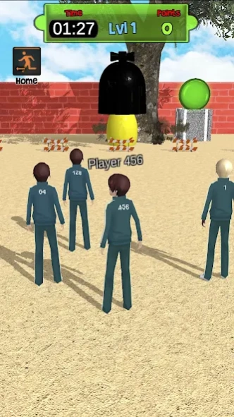 Red light green light game 3D  Screenshot