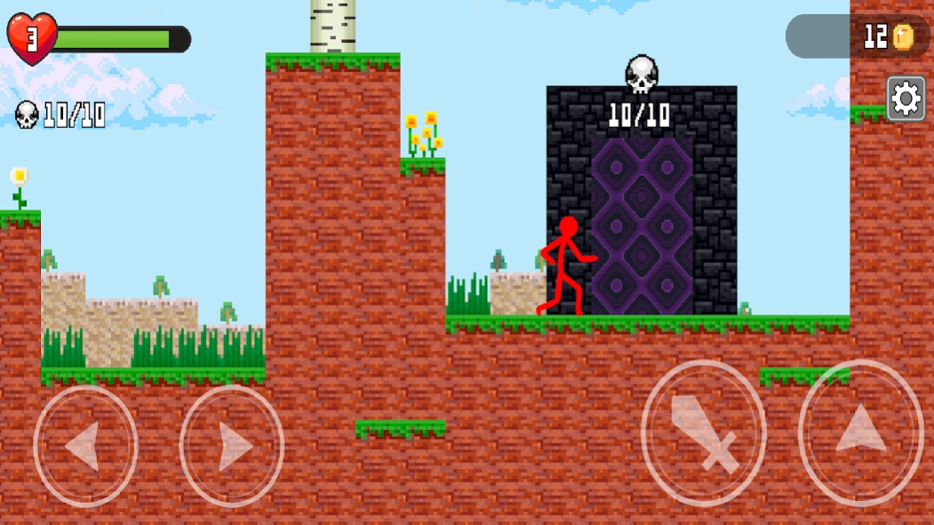 Red Stickman vs Monster School 22.10.23.21 Screenshot