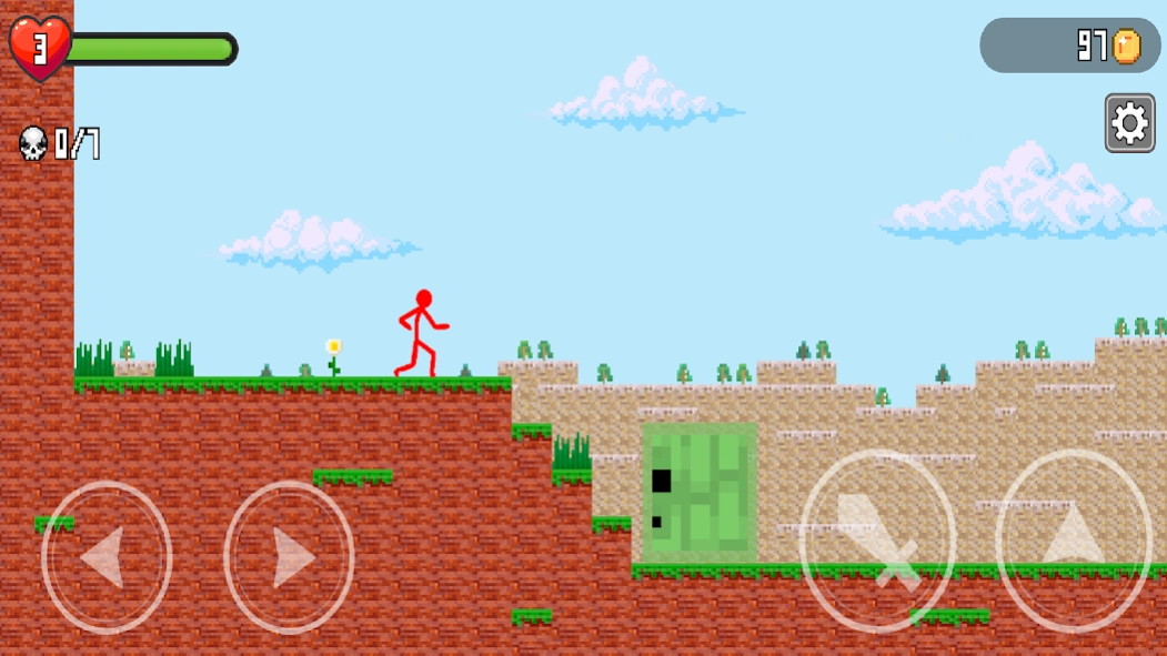 Red Stickman vs Monster School 22.10.23.21 Screenshot
