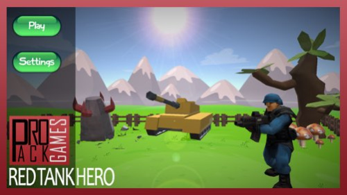 Red Tank hero lite : Trigger the pocket bomb army  Screenshot