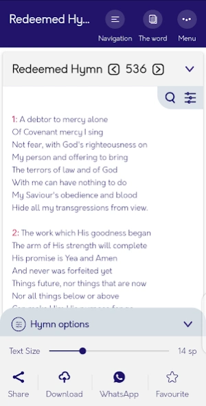 Redeemed RCCG Hymn book  Screenshot
