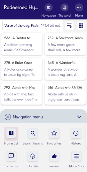 Redeemed RCCG Hymn book  Screenshot