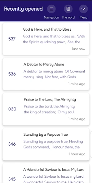 Redeemed RCCG Hymn book  Screenshot