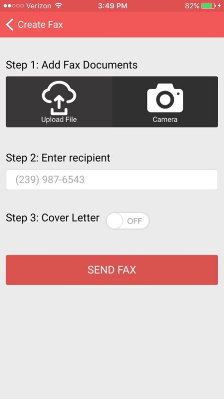 RedFax  Screenshot