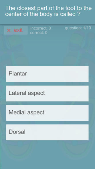 Reflexology Quiz 3D 1.1 Screenshot