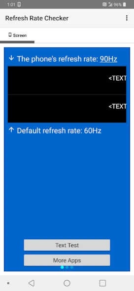 Refresh Rate Checker 1.1.3 Screenshot