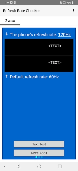 Refresh Rate Checker 1.1.3 Screenshot