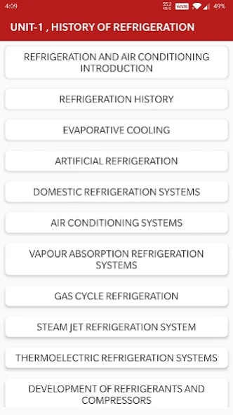 Refrigeration Air Conditioning  Screenshot