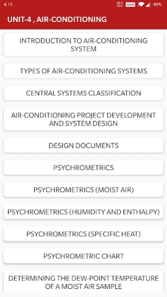 Refrigeration Air Conditioning  Screenshot