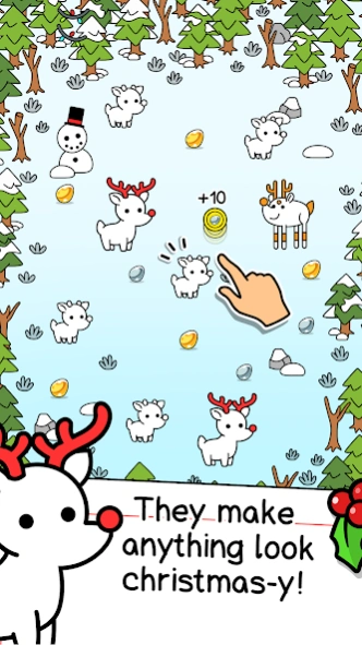 Reindeer Evolution: Idle Game 1.0.57 Screenshot