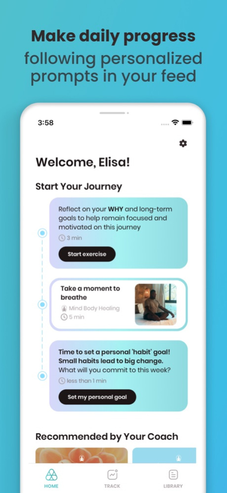 Relish: Mind-Body Health  Screenshot