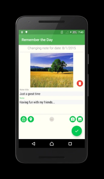 Remember the Day - Daily Diary  Screenshot