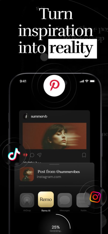 Remo: AI Aesthetic Photos 2.0.3 Screenshot