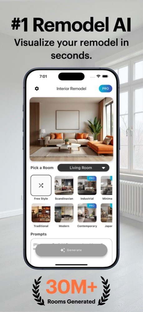 Remodel AI - Home Room Design 0.9.24 Screenshot