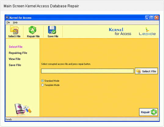 Repair ACCDB Files 11.02.01 Screenshot