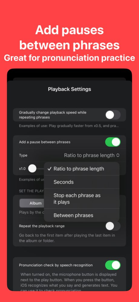 Repeat Player cut&loop 3.65.0 Screenshot