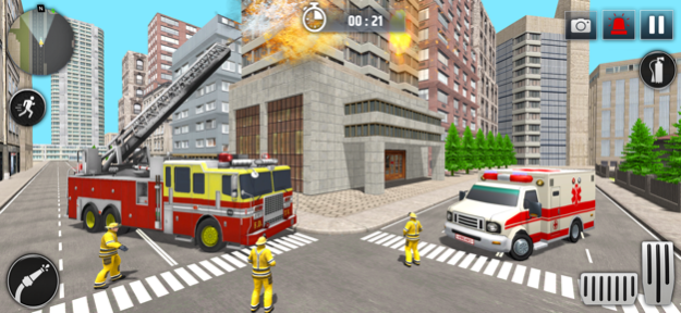 Fire Truck Simulator Rescue HQ 3.9 Screenshot