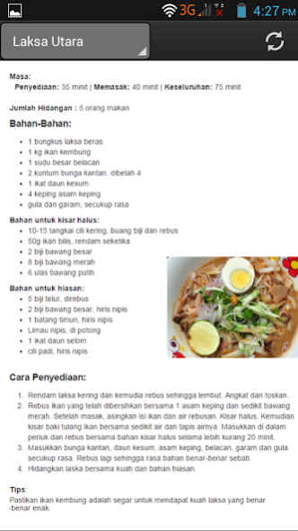 Resepi Laksa 2.0 Screenshot