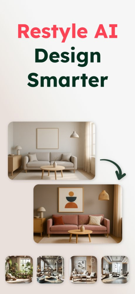 Restyle AI - Home Design 1.1 Screenshot