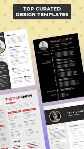 AI CV Maker: Resume Builder 4.16 Screenshot