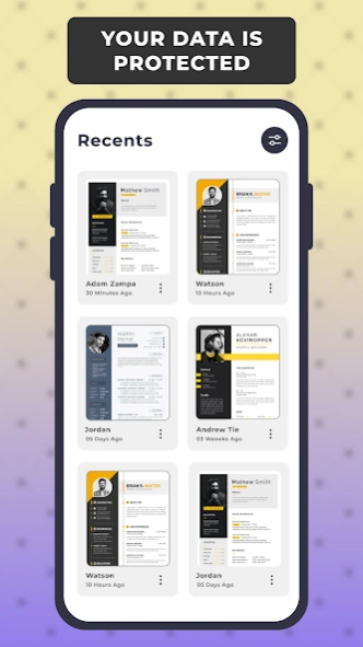 AI CV Maker: Resume Builder 4.16 Screenshot
