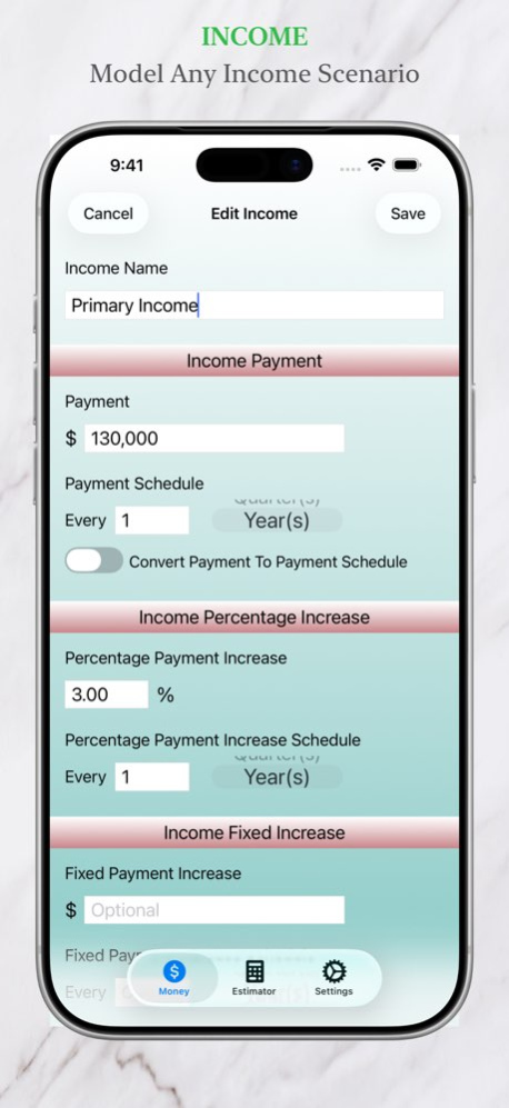 Retirement Estimator 1.7.2 Screenshot